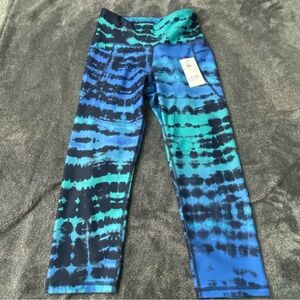 NWT Old Navy Tie-Dye Leggings with side pockets.